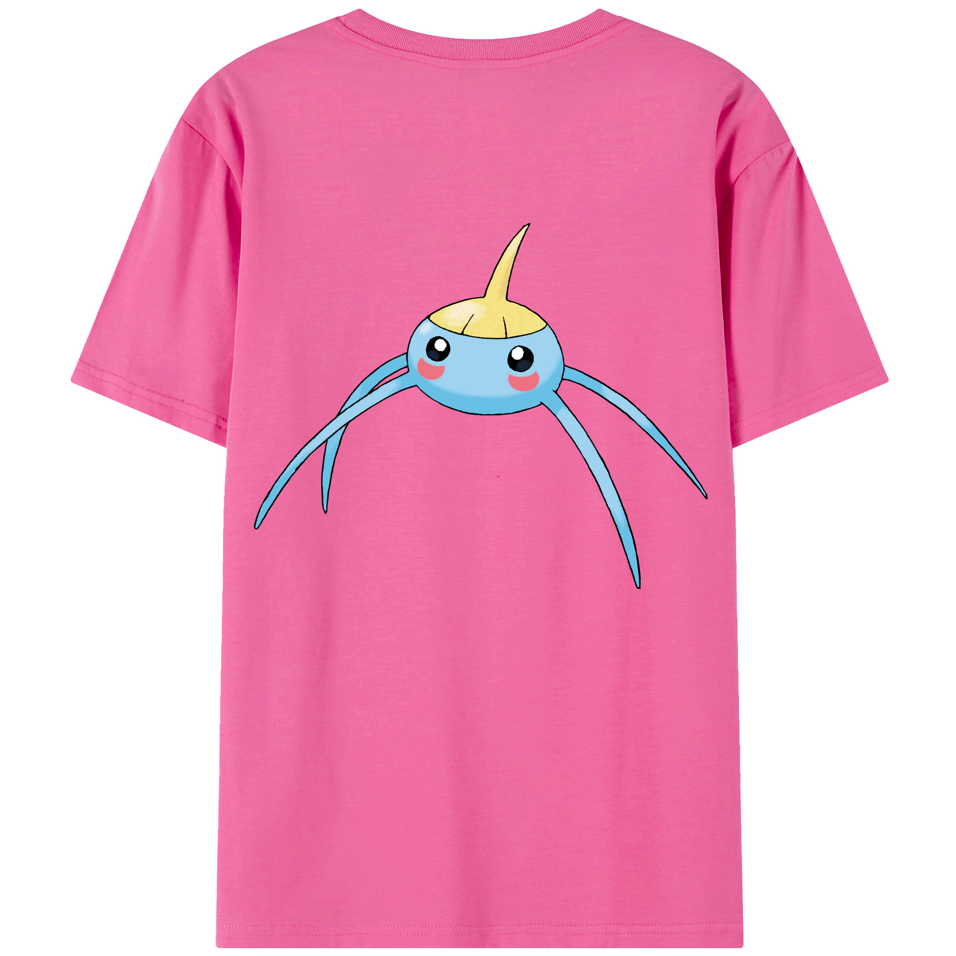 （画像用） ポケットモンスター Pokémon レディース半袖Tシャツ(バックプリント)